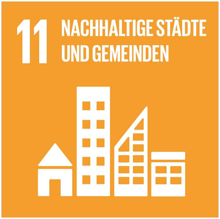 Icon SDG 11 Nachhaltige Städte und Gemeinden