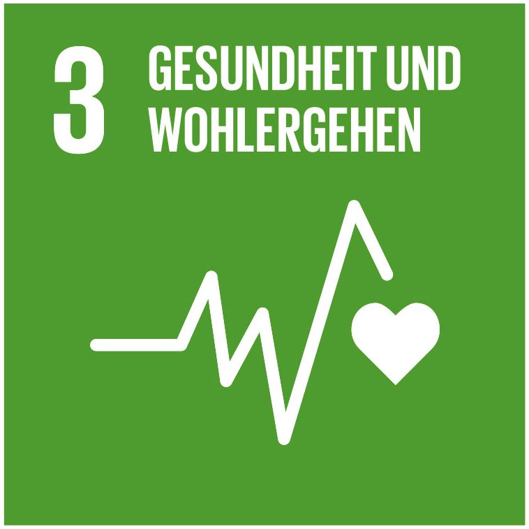 Icon SDG 3 Gesundheit und Wohlergehen