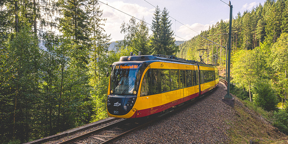 Triebfahrzeug auf einer nicht-bundeseigenen Eisenbahnstrecke.