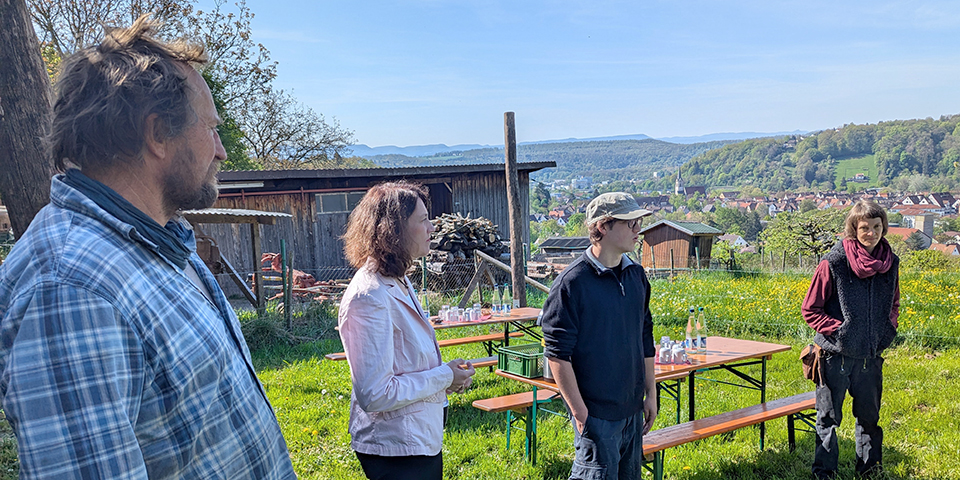 Eindrücke vom FÖJ-Einsatzstellen-Besuch. Eindrücke vom FÖJ-Einsatzstellen-Besuch.